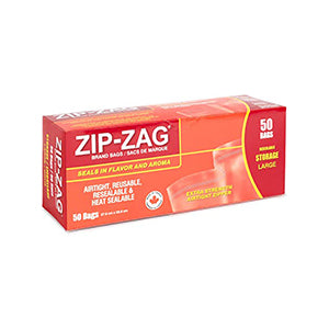 Zip Zag Smell Proof Reusable Bags