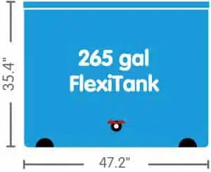 AutoPots FlexiTank 265 Gallons / 1003 liters