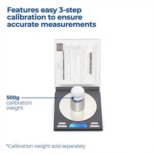 Mini Cd Scale AWS - CD Scale CD-V2-500 Compact Digital Scale 500 X 0.1G