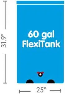 AutoPots FlexiTank 60 Gallons / 225 Liters