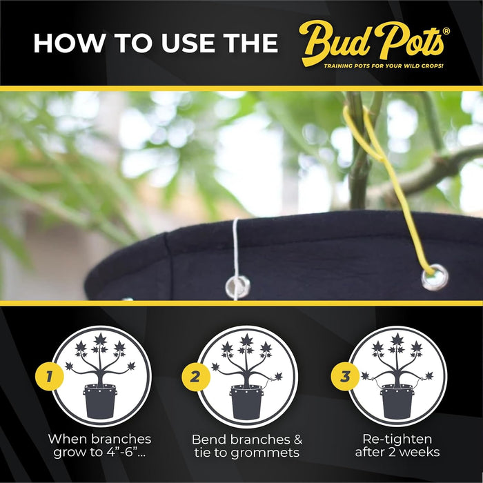 BudTrainer BudPots® 5 Gallon(4-Pack)