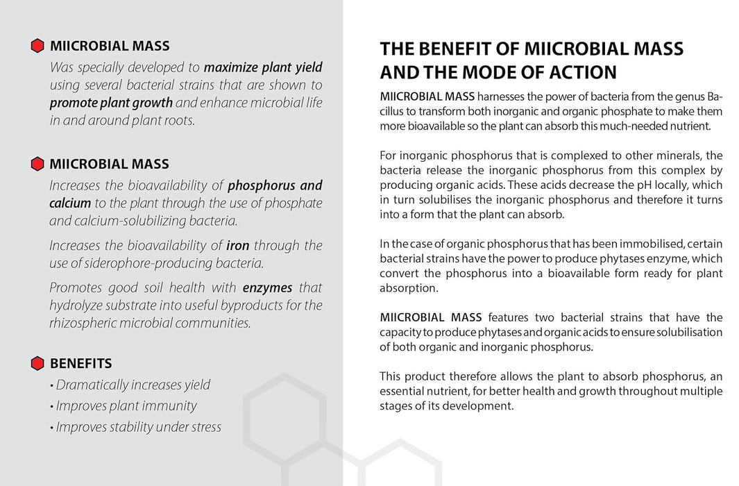 MIICROBIAL MASS PRO (MIIM)