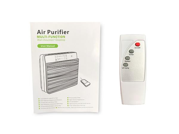 GermAway Wall Mountable UVC Air Purifier and HEPA Filter