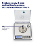 AWS - Gemini-20 Portable Precision Milligram Scale - Silver - 20 X 0.001G