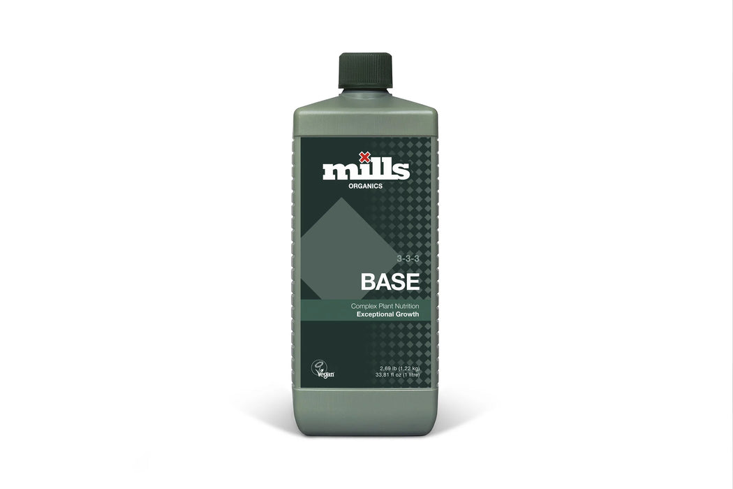 Mills Organics Orga-Base - Organic Base Nutrients for Veg & Bloom