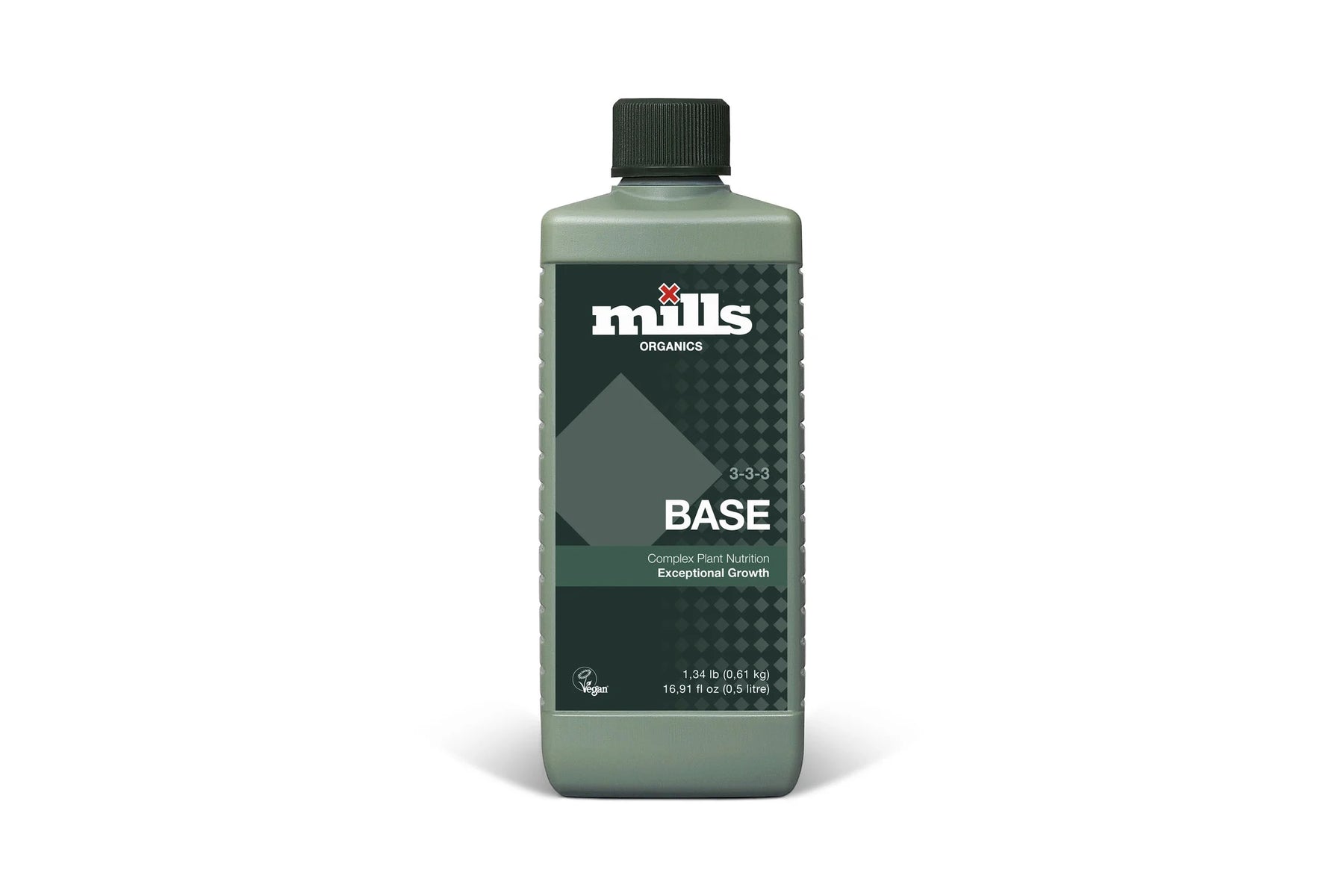 Mills Organics Orga-Base - Organic Base Nutrients for Veg & Bloom
