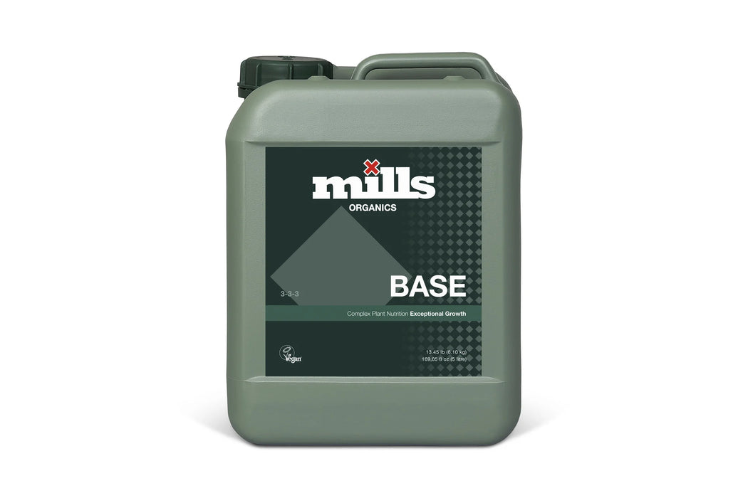 Mills Organics Orga-Base - Organic Base Nutrients for Veg & Bloom