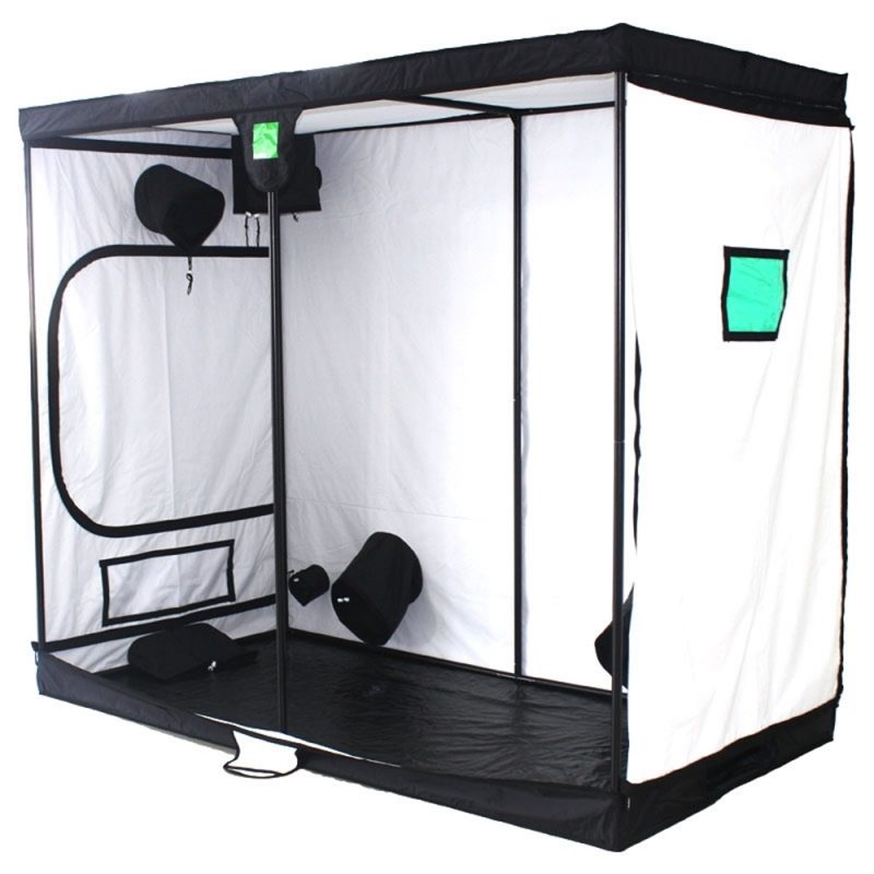 BudBox Pro XXL White 4' x 8' x 6.6' - CLEARANCE