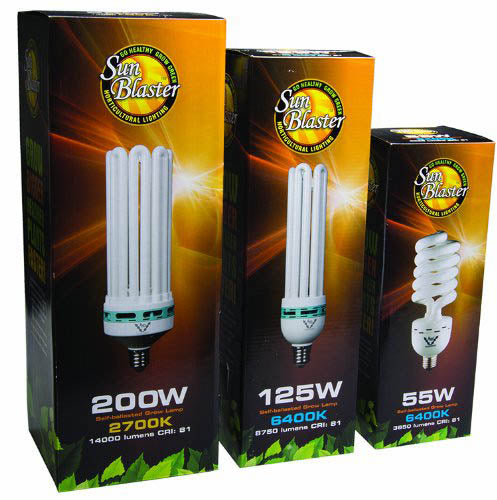 SunBlaster CFL 125w Compact Fluorescent 2700K