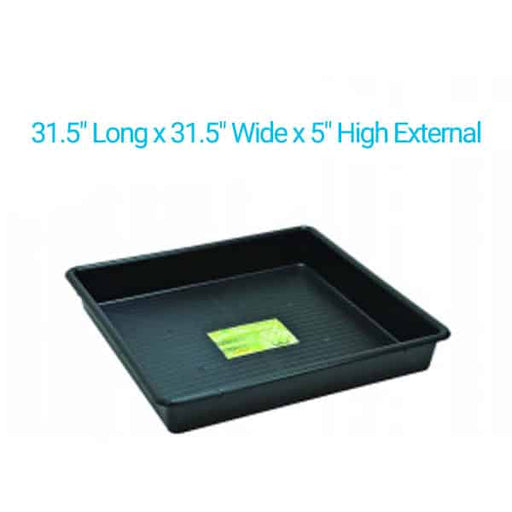 square garden tray