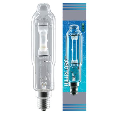 mh grow light bulbs USHIO HILUX GRO™ SUPER METAL HALIDE SINGLE-ENDED GROW LIGHT