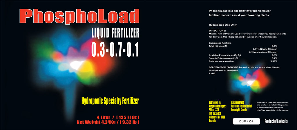 Phosphoload - P-Load - Flower Hardener 1 Liter