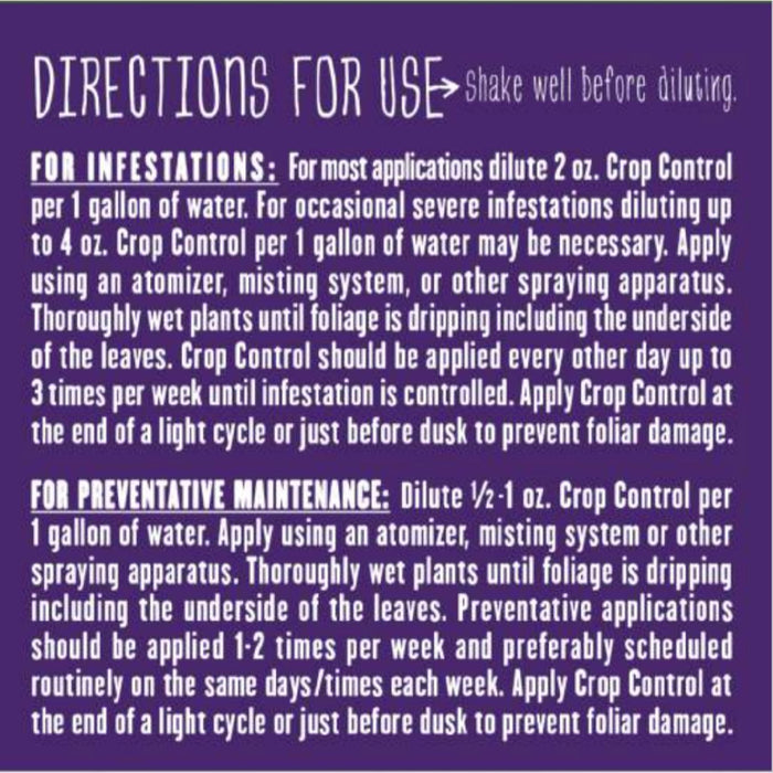 Trifecta Crop Control Super Concentrate info