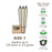 Boveda - Size One - Two Way Humidity Pack - 62% or 58% Pack of 20 - (1/8oz - 3.5g)
