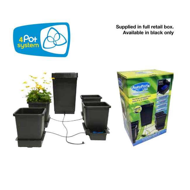 AutoPot 4 Pot System 12.4 gal tank