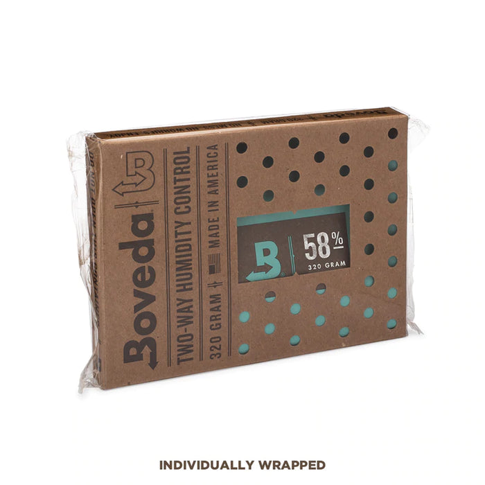 Boveda - Size 320 - Two Way Humidity Pack - 62% or 58% Pack of 6 - (5lb - 2.25kg)