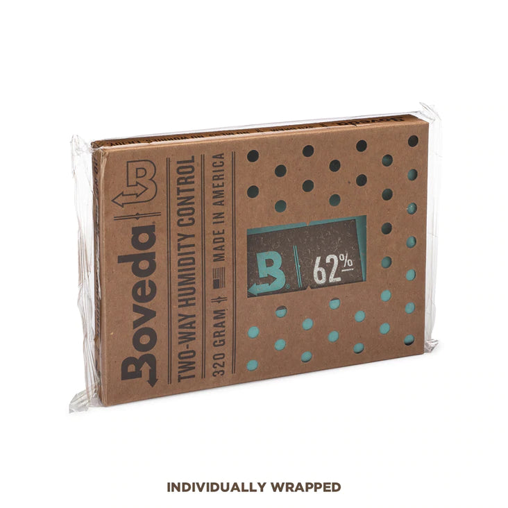 Boveda - Size 320 - Two Way Humidity Pack - 62% or 58% Pack of 6 - (5lb - 2.25kg)