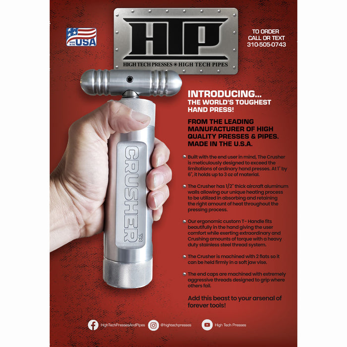 The Crusher - World's toughest Hand Press! NEW