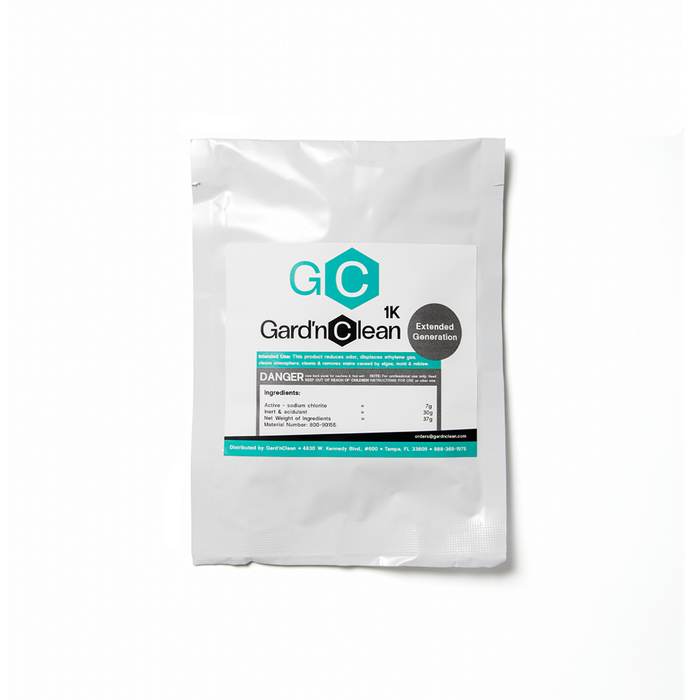 Gard'nClean Extended Release - Chlorine Dioxide (ClO2) - Continuous Disinfectant & Deodorizer