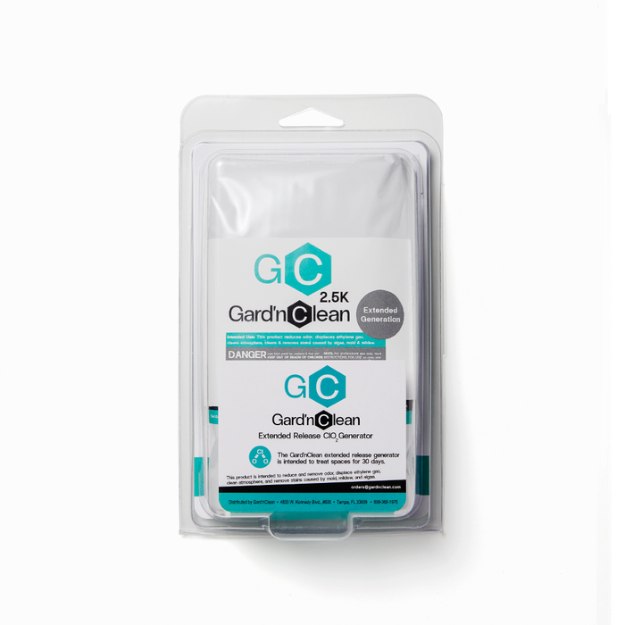 Gard'nClean Extended Release - Chlorine Dioxide (ClO2) - Continuous Disinfectant & Deodorizer