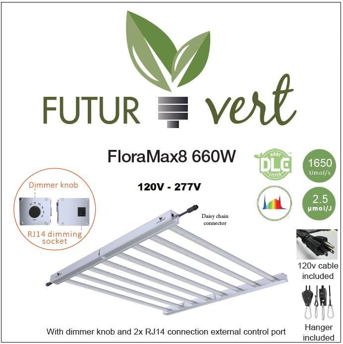 Futur Vert FloraMax FM8 LED FSG 660W 120V/277V - SALE
