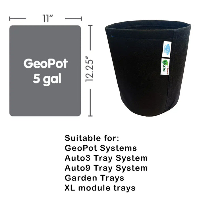 AutoPot XL GeoPot 36Pot System - (3 Gallon or 5 Gallon Pots) with 105 Gallon Flexi Tank