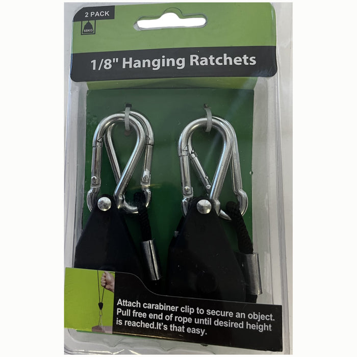 1/8" Rope Ratcheting Light Hanger (150 lbs)