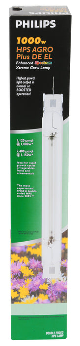 Philips HPS AGRO Plus 1000W DE EL 1CT/12 - DE HPS Lamp