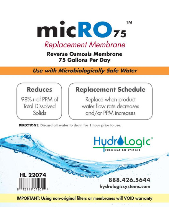 micRO-75 Replacement Membrane