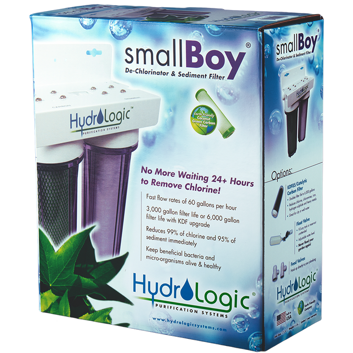 Hydrologic smallBoy Dechlorinator & Sediment Filter