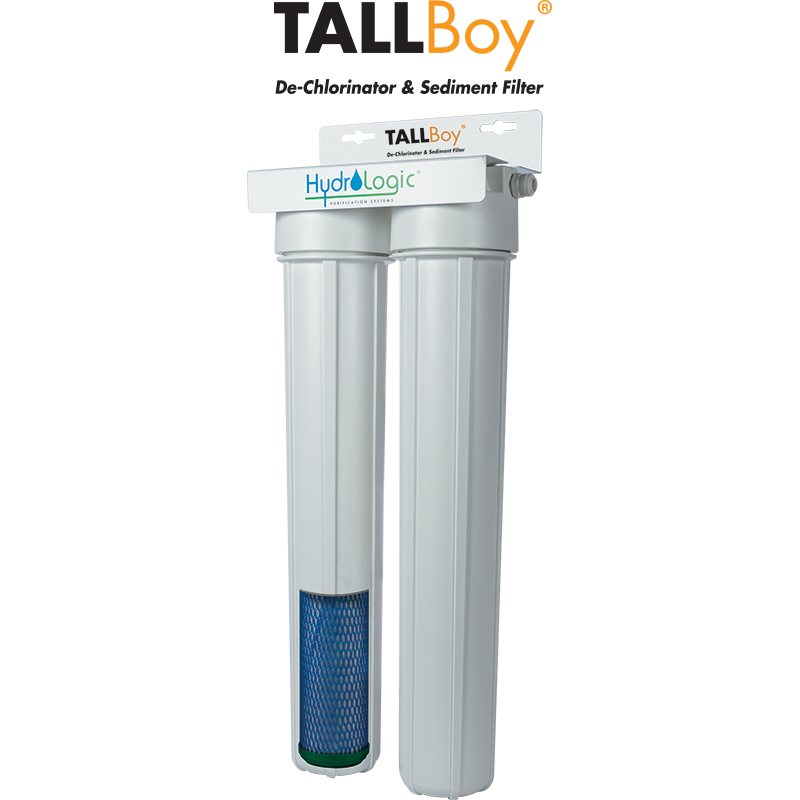 Hydrologic TALLBoy Dechlorinator & Sediment Filter