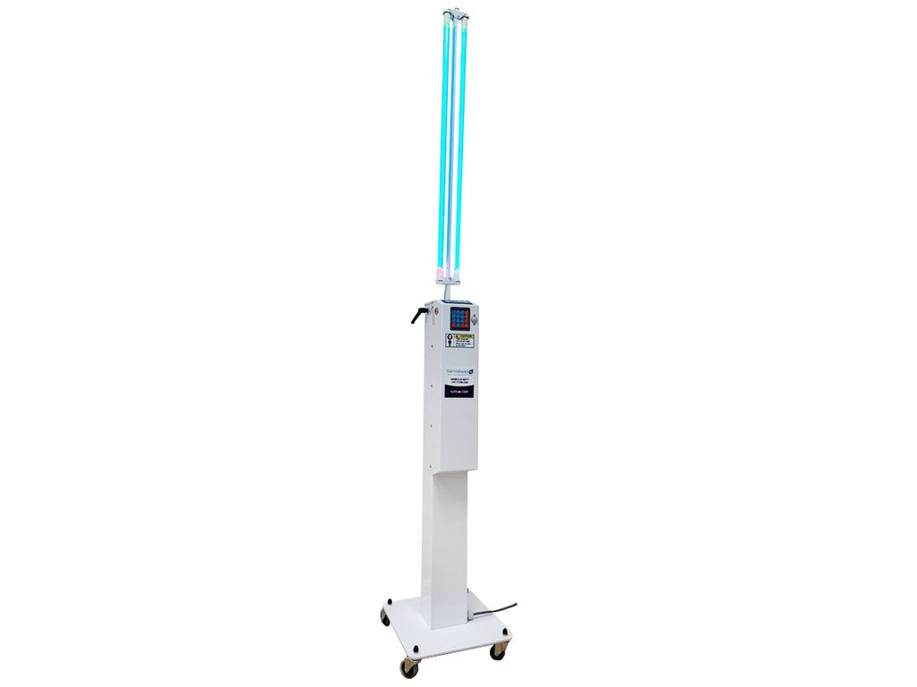 GermAwayUV Mobile UVC Surface Sanitizer with Motion Sensor Shutoff