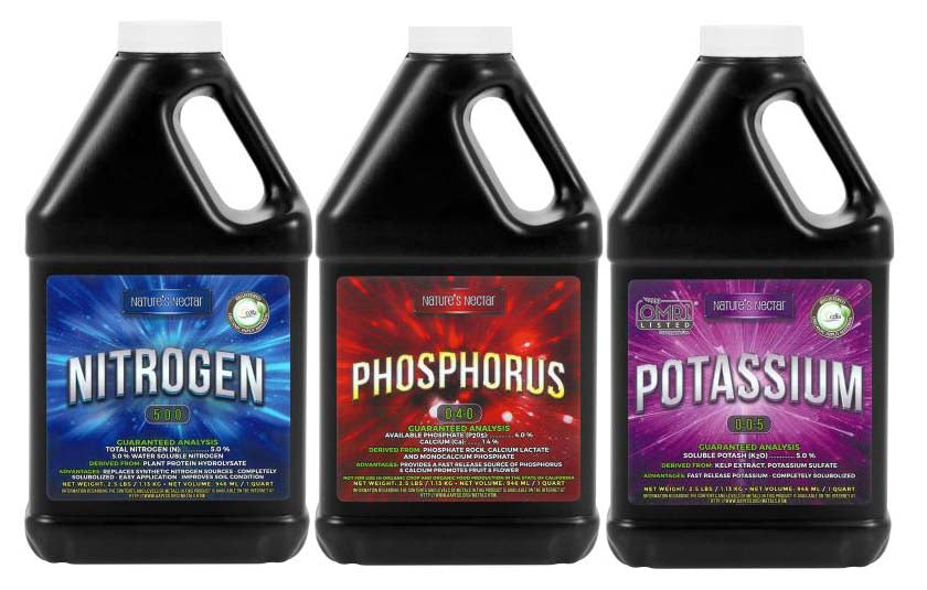 Nature's Nectar NPK Trio Quarts