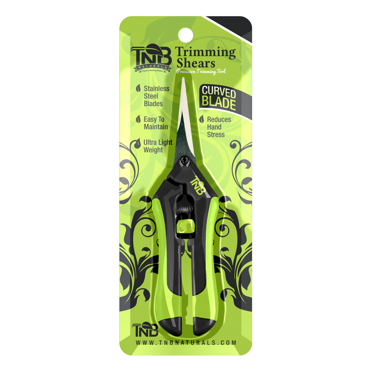 TNB Scissors - Trimming Shears Curved Blade - CLEARANCE