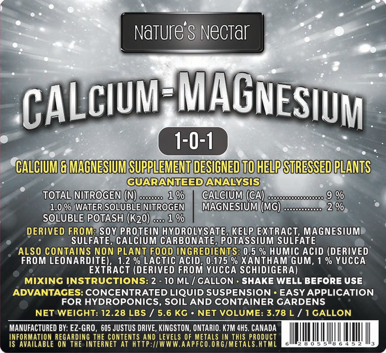 Nature's Nectar Calcium Magnesium