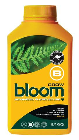 Bloom Grow B Yellow Bottles