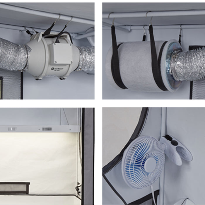 highdrogro stash box tent details