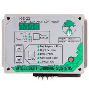 Plug N Grow iGS-221 CO2/RH/Temperature Smart Controller
