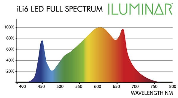 ILUMINAR LED - iLi6 2.7 630W 120-277V 6-Rail-Foldable-Box-Style chart