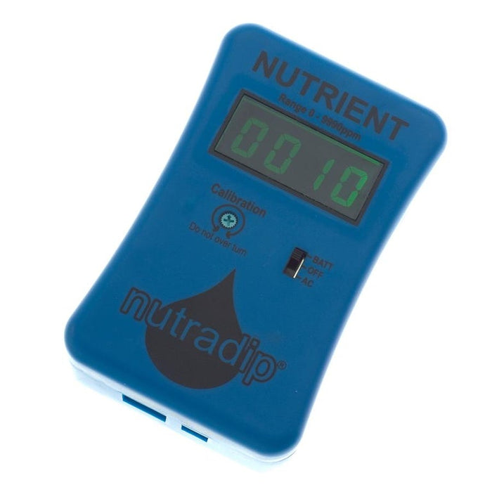 Nutradip Portable Nutrient (ppm) Meter with Probe and Solution