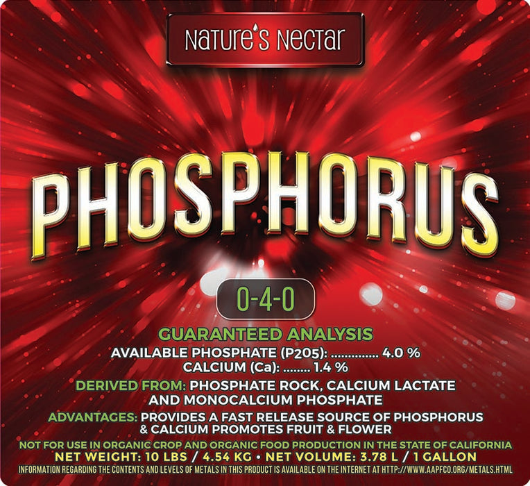 Nature's Nectar Phosphorus 0-4-0