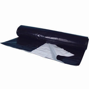 Panda Film - Black & White Poly - Plastic Roll 10' x 50' / 5.5 MM Superior - CLEARANCE