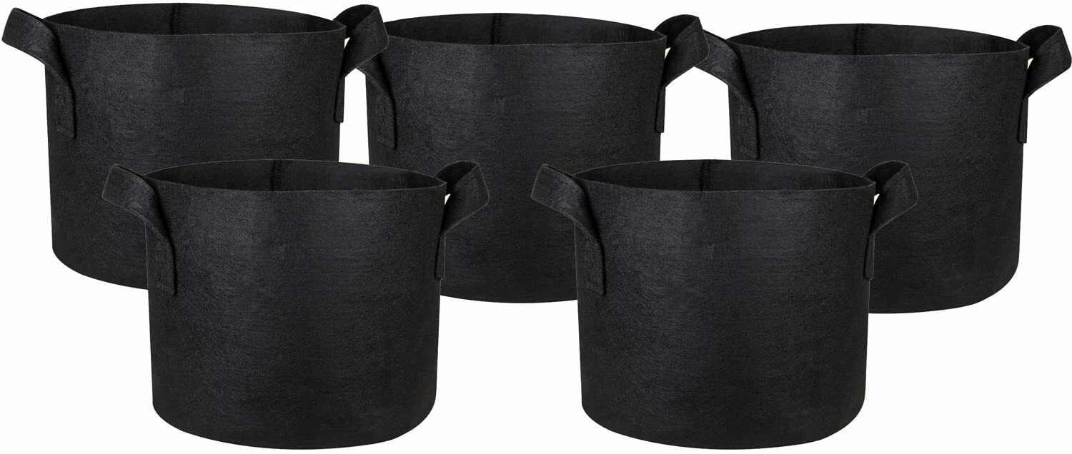 247Garden 40-Gallon Aeration Fabric Pot/Plant Grow Bag w/Handles