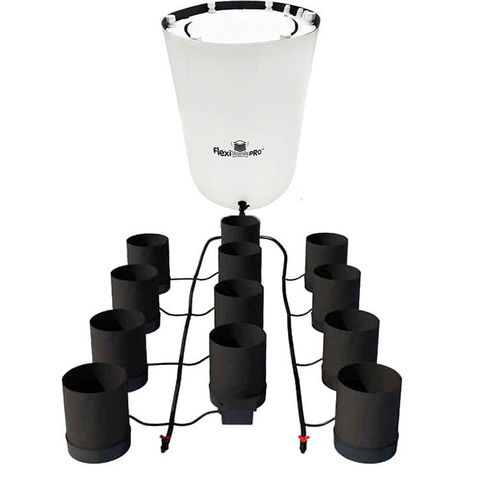 AutoPot XL GeoPot 12Pot System - (3 Gallon or 5 Gallon Pots) with 60 Gallon Flexi Tank