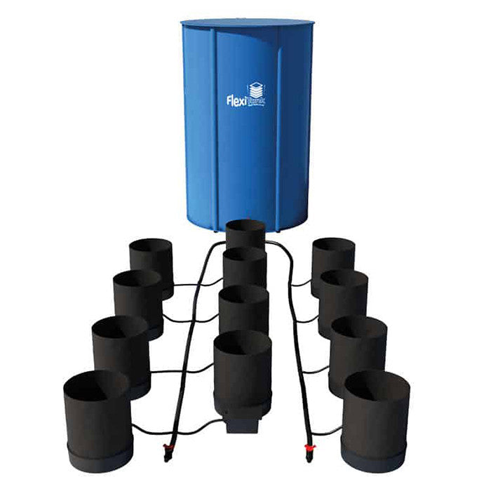 AutoPot XL GeoPot 12Pot System - (3 Gallon or 5 Gallon Pots) with 60 Gallon Flexi Tank