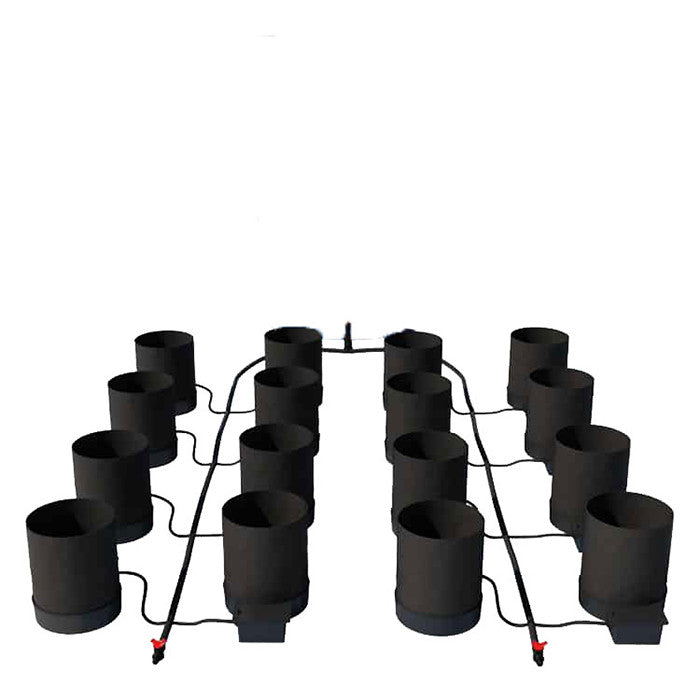 AutoPot XL GeoPot 16Pot System - (3 Gallon or 5 Gallon Pots) with 60 Gallon Flexi Tank