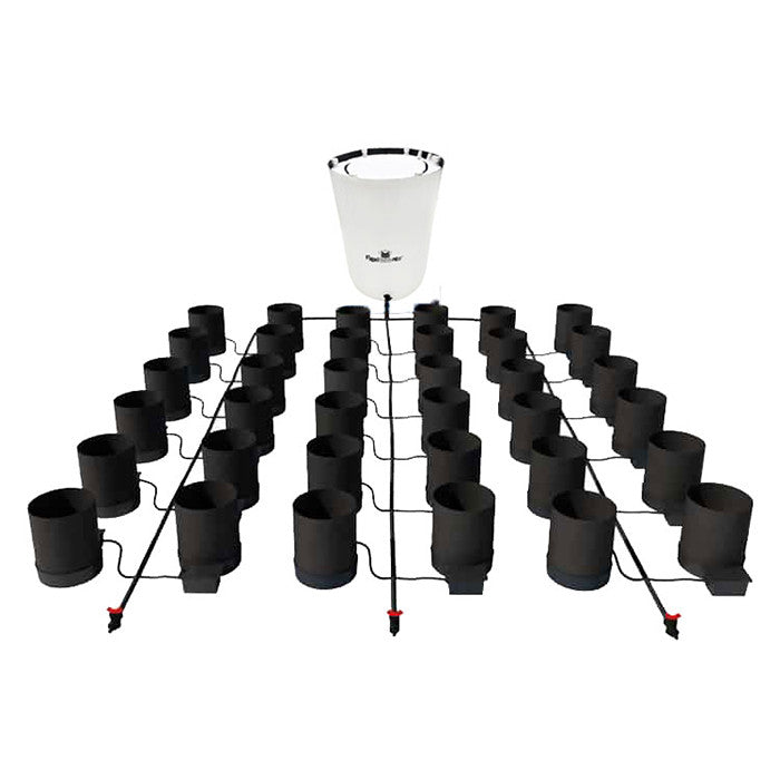 AutoPot XL GeoPot 36Pot System - (3 Gallon or 5 Gallon Pots) with 105 Gallon Flexi Tank