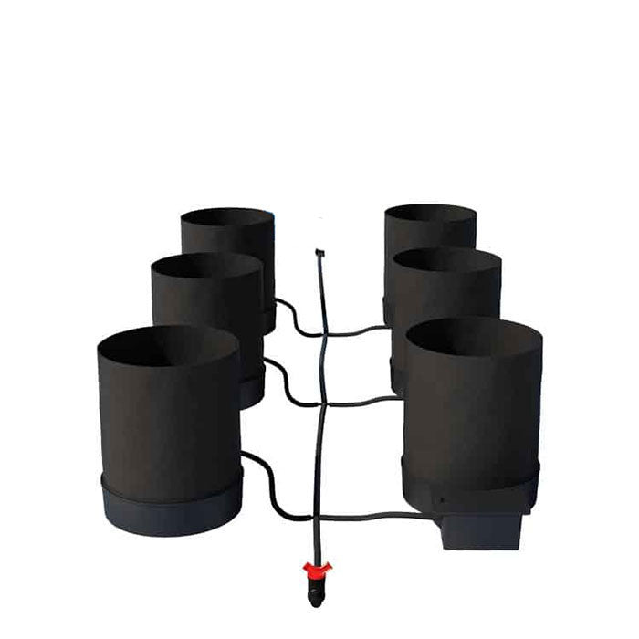 AutoPot XL GeoPot 6Pot System - (3 Gallon or 5 Gallon Pots) with 25 Gallon Flexi Tank