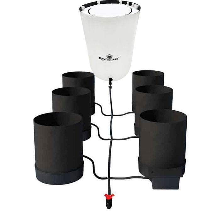 AutoPot XL GeoPot 6Pot System - (3 Gallon or 5 Gallon Pots) with 25 Gallon Flexi Tank