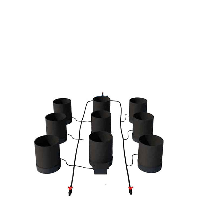 AutoPot XL GeoPot 9Pot System - (3 Gallon or 5 Gallon Pots) with 25 Gallon Flexi Tank